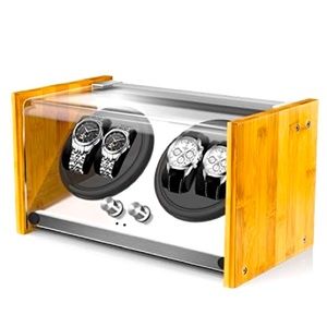 Watch winder smith bamboo watch winder for 4 watches